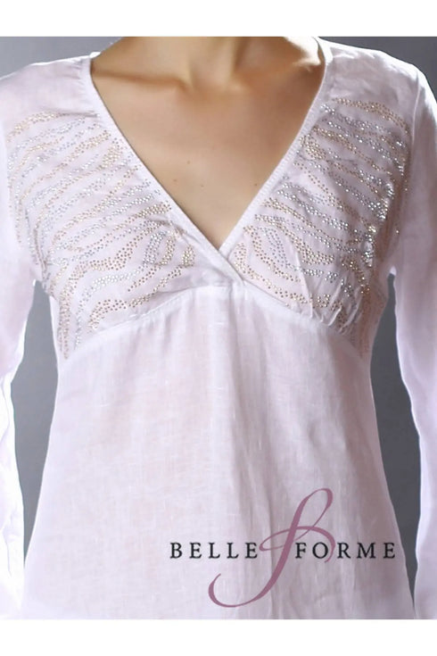 laFABBRICAdelLINO  Long shirt linen